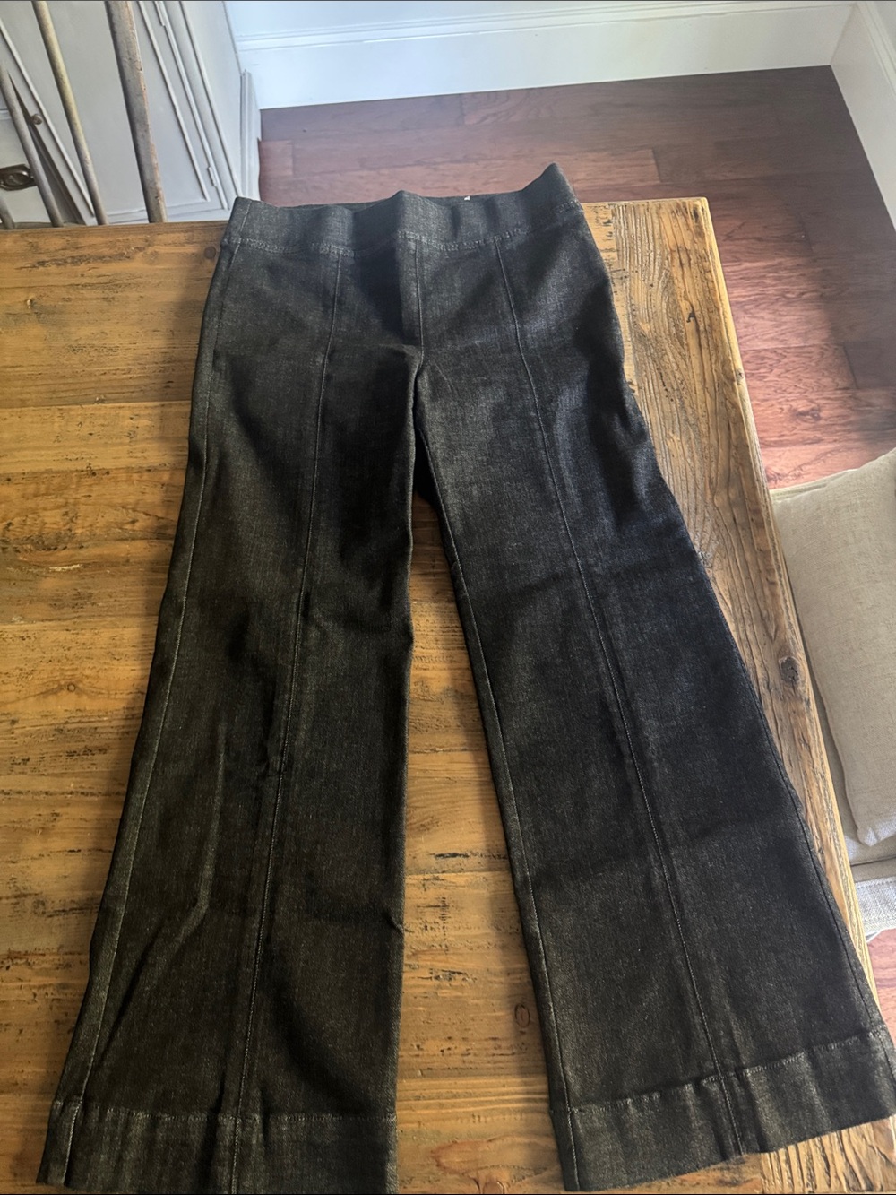 Talbots Flare Pull on Travel Jeans size Mp